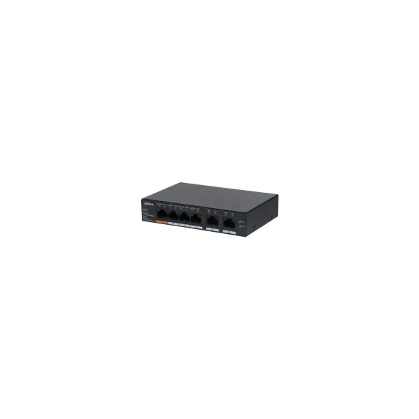 Dahua Switch|DAHUA|CS4006-4GT-60|Type L2|Desktop/pedestal|PoE ports 4|60 Watts|DH-CS4006-4GT-60