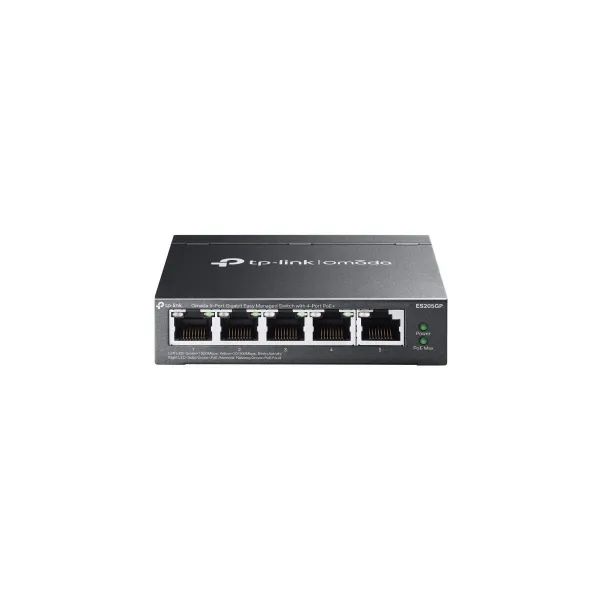 Tp-Link Switch|TP-LINK|ES205G|Switch type Managed|5xRJ-45 ports|RJ-45 Ports Type Gigabit Ethernet (10/100/1000)|ES205G