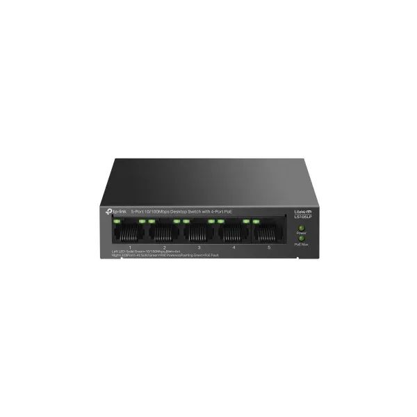 Tp-Link Switch|TP-LINK|LS105LP|PoE ports 4|LS105LP