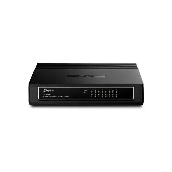Tp-Link | Switch | TL-SF1016D | Desktop | 10/100 Mbps (RJ-45) ports quantity 16 | Power supply type External
