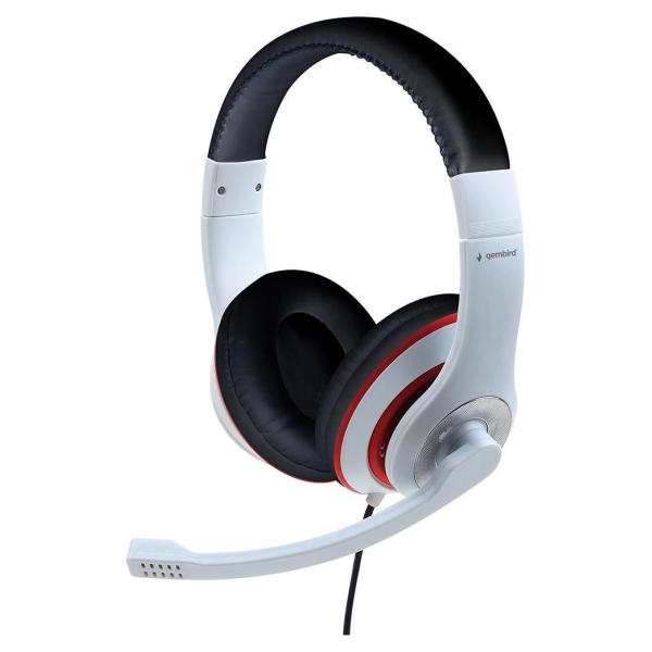 Gembird HEADSET STEREO WHITE/MHS-03-WTRDBK GEMBIRD