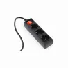 Gembird UPS ACC CABLE POWER EXT. 0.6M/3OUTL. EG-PSU3-01 GEMBIRD