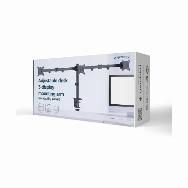 Gembird DISPLAY ACC MOUNTING ARM/17-27" MA-D3-01 GEMBIRD