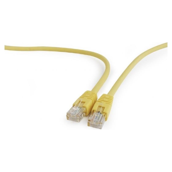 Gembird PATCH CABLE CAT5E UTP 1.5M/YELLOW PP12-1.5M/Y GEMBIRD
