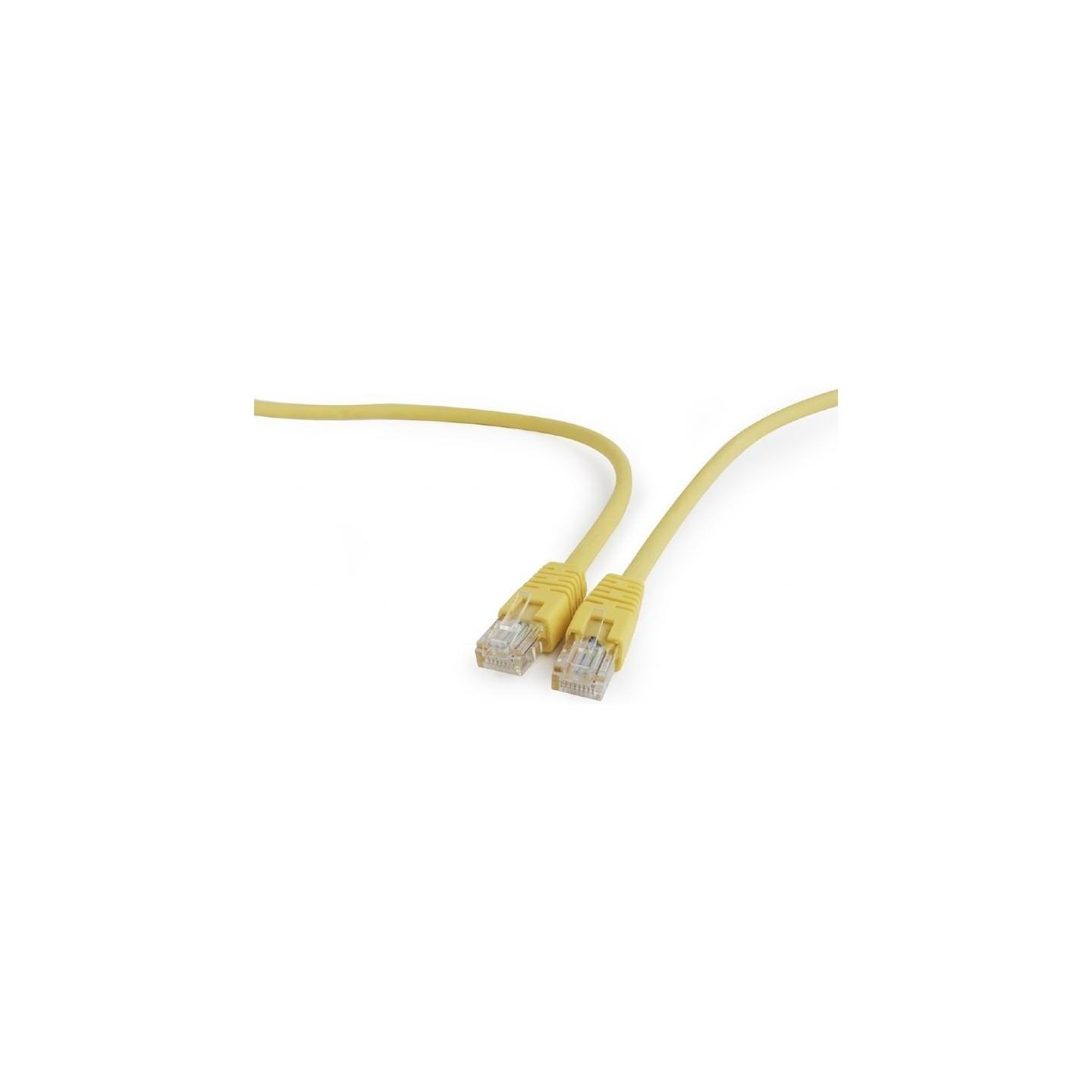 Gembird PATCH CABLE CAT5E UTP 1.5M/YELLOW PP12-1.5M/Y GEMBIRD