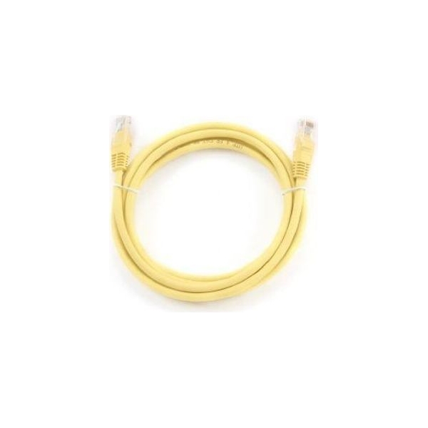 Gembird PATCH CABLE CAT5E UTP 2M/YELLOW PP12-2M/Y GEMBIRD