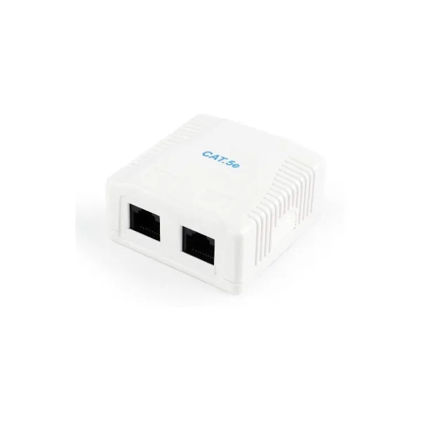Gembird CABLE ACC MOUNT BOX 2XCAT5E/NCAC-2U5E-01 GEMBIRD