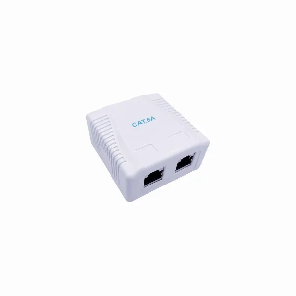 Gembird CABLE ACC MOUNT BOX CAT6A FTP/2P NCAC-2F6A-01 GEMBIRD
