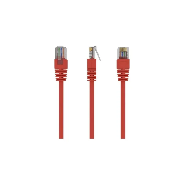 Gembird PATCH CABLE CAT5E UTP 1.5M/RED PP12-1.5M/R GEMBIRD