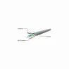 Gembird PATCH CABLE CAT5E UTP 2M/RED PP12-2M/R GEMBIRD