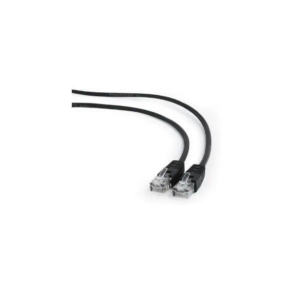 Gembird PATCH CABLE CAT5E UTP 3M/BLACK PP12-3M/BK GEMBIRD