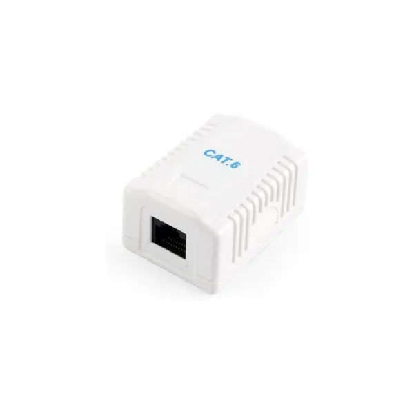 Gembird CABLE ACC MOUNT BOX CAT6 UPT/NCAC-1U6-01 GEMBIRD
