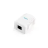 Gembird CABLE ACC MOUNT BOX CAT6 UPT/NCAC-1U6-01 GEMBIRD