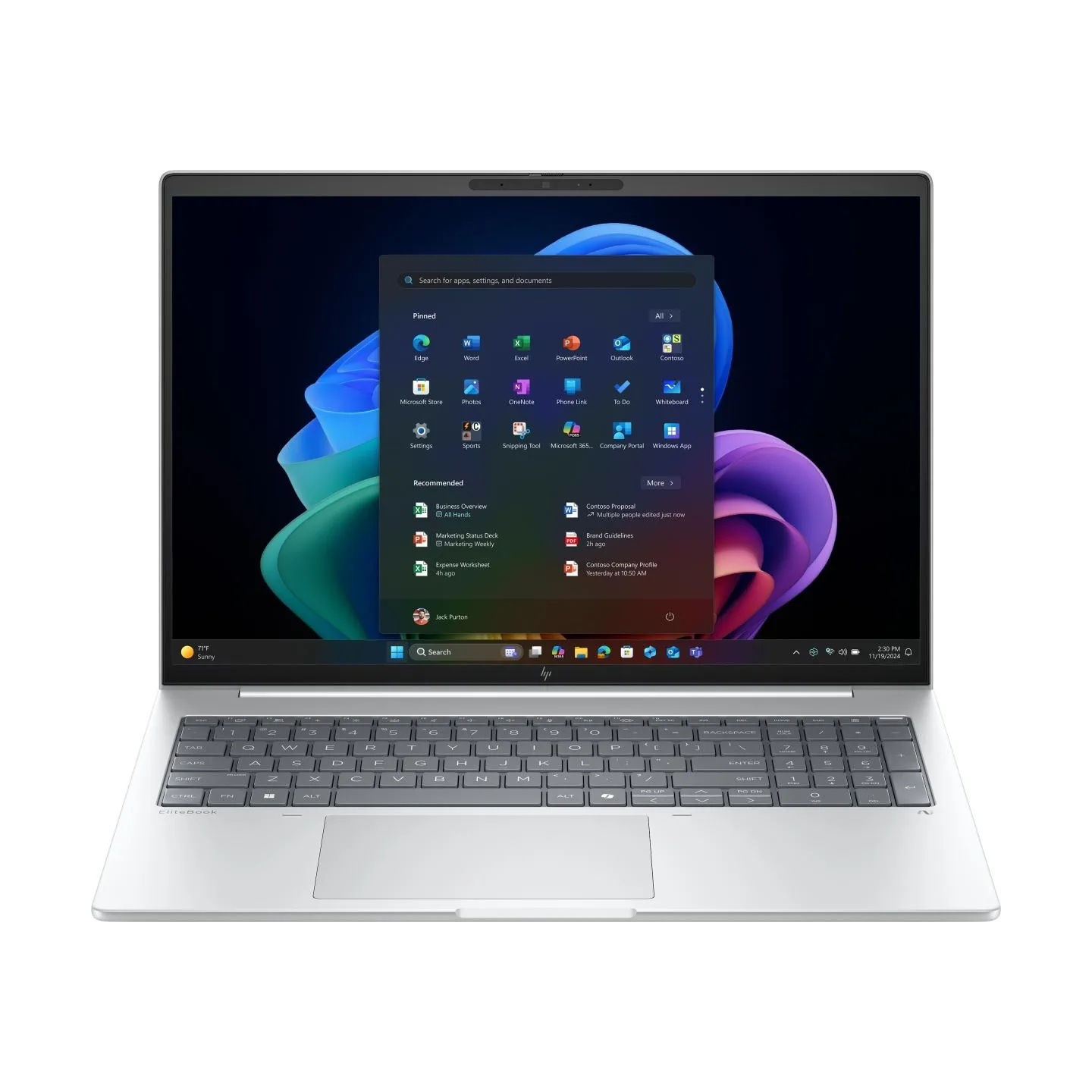 HP EliteBook 8 G1a AI 16 - Ryzen AI 5 340, 16GB, 512GB SSD, 16 WUXGA 300-nit AG, 5MP IR cam, WWAN-ready, Smartcard, FPR, US back