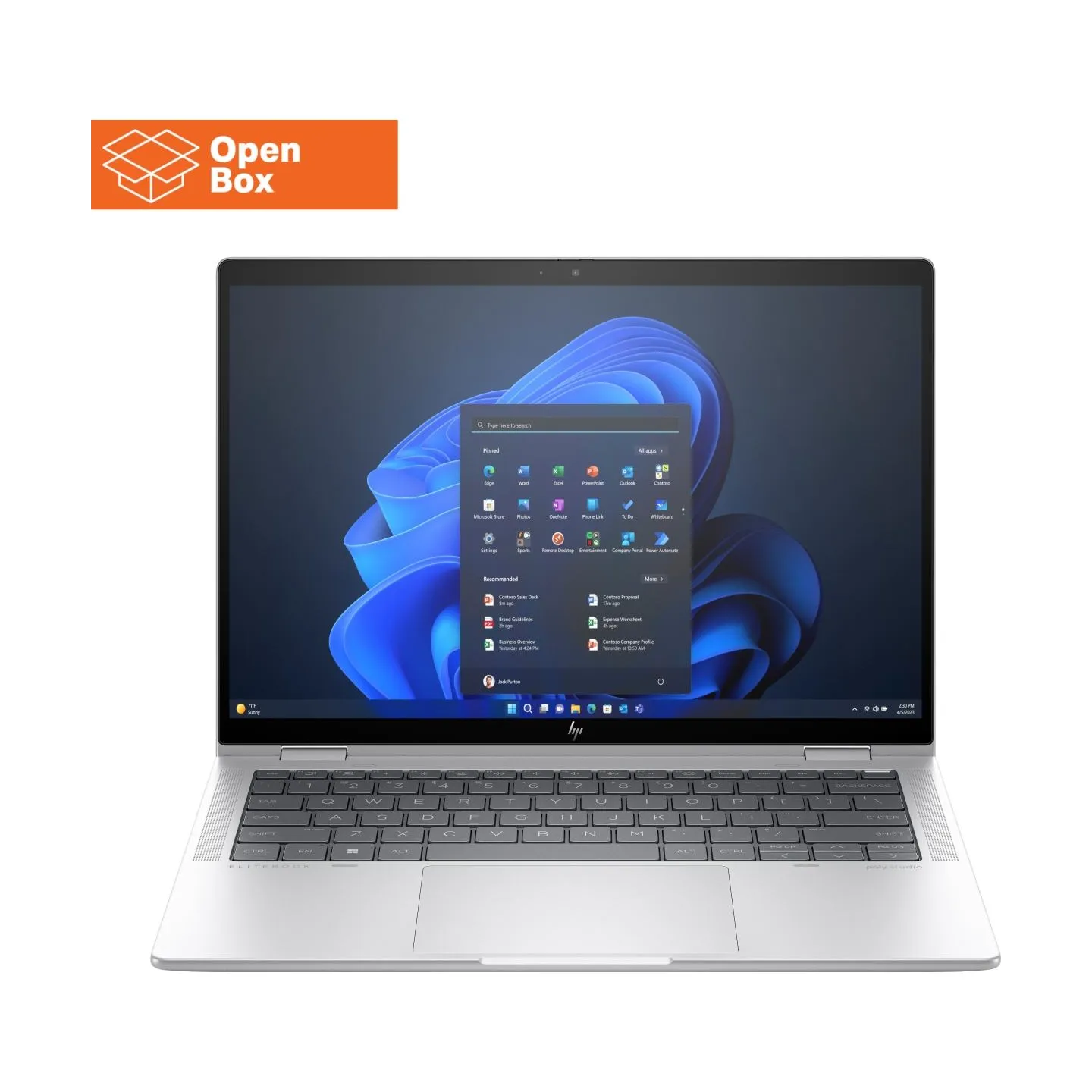 HP Elite x360 1040 G11 - OPENBOX - Ultra 7-155H, 16GB, 1TB SSD, 14 WUXGA Privacy Touch AG, 4G Modem, FPR, US backlit keyboard, +