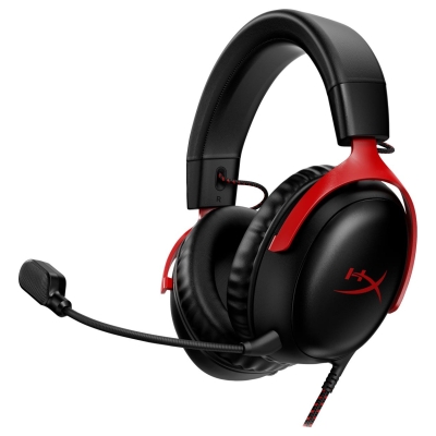 Hyperx Cloud III - Gaming Headset (Black/Red) / 727A9AA