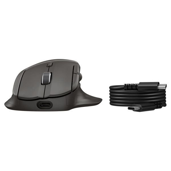 HP 785M Ultra Fast Magnetic Scroll Wireless Super Capacitor Mouse, Programmable, Multi-Surface, Multi-Device, Shortcut Wheel, Co