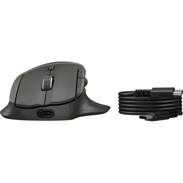 HP 785M Ultra Fast Magnetic Scroll Wireless Super Capacitor Mouse, Programmable, Multi-Surface, Multi-Device, Shortcut Wheel, Co
