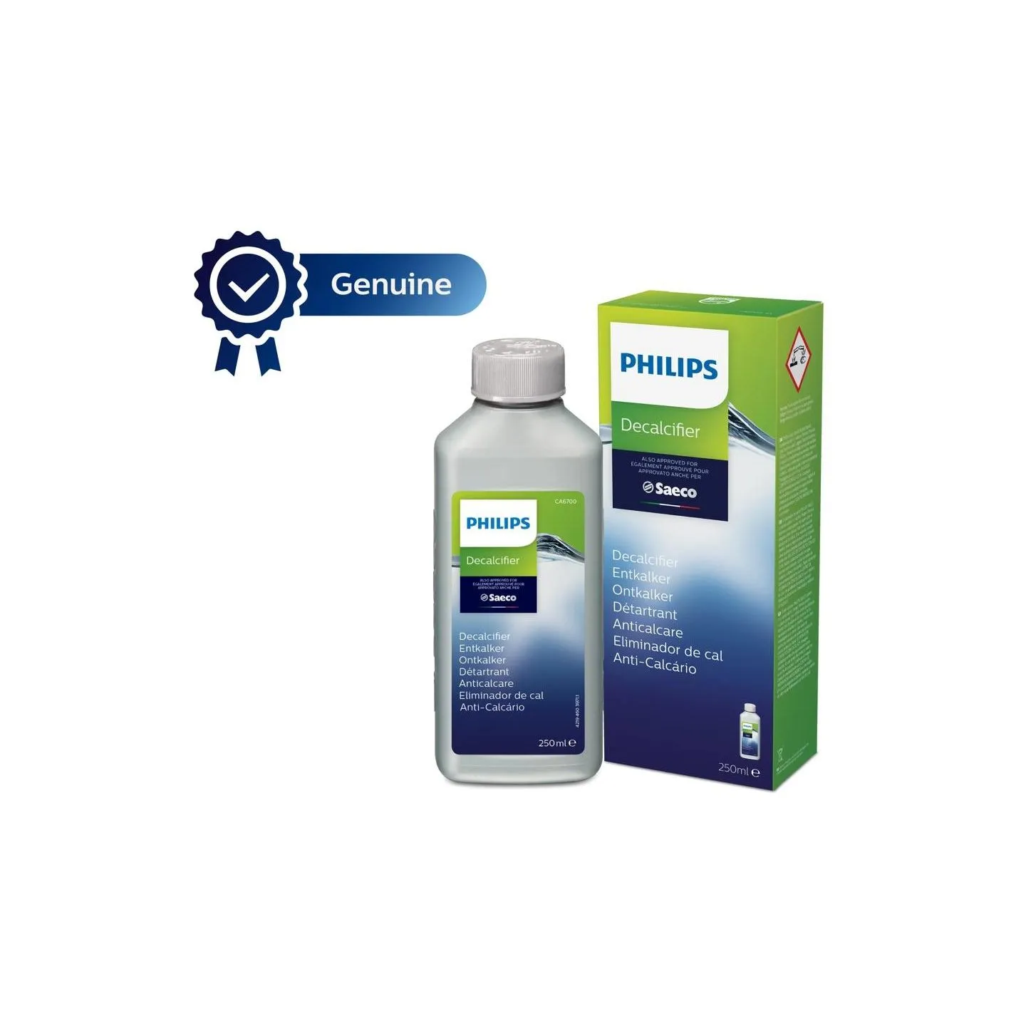 Philips 1 descaling cycle prolong machine lifetime Improves coffee taste / CA6700/10