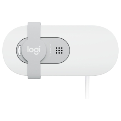 Logitech Brio 100 Full HD Webcam, 2 MP, FHD 1080p, 58°, USB, Off-White / 960-001617