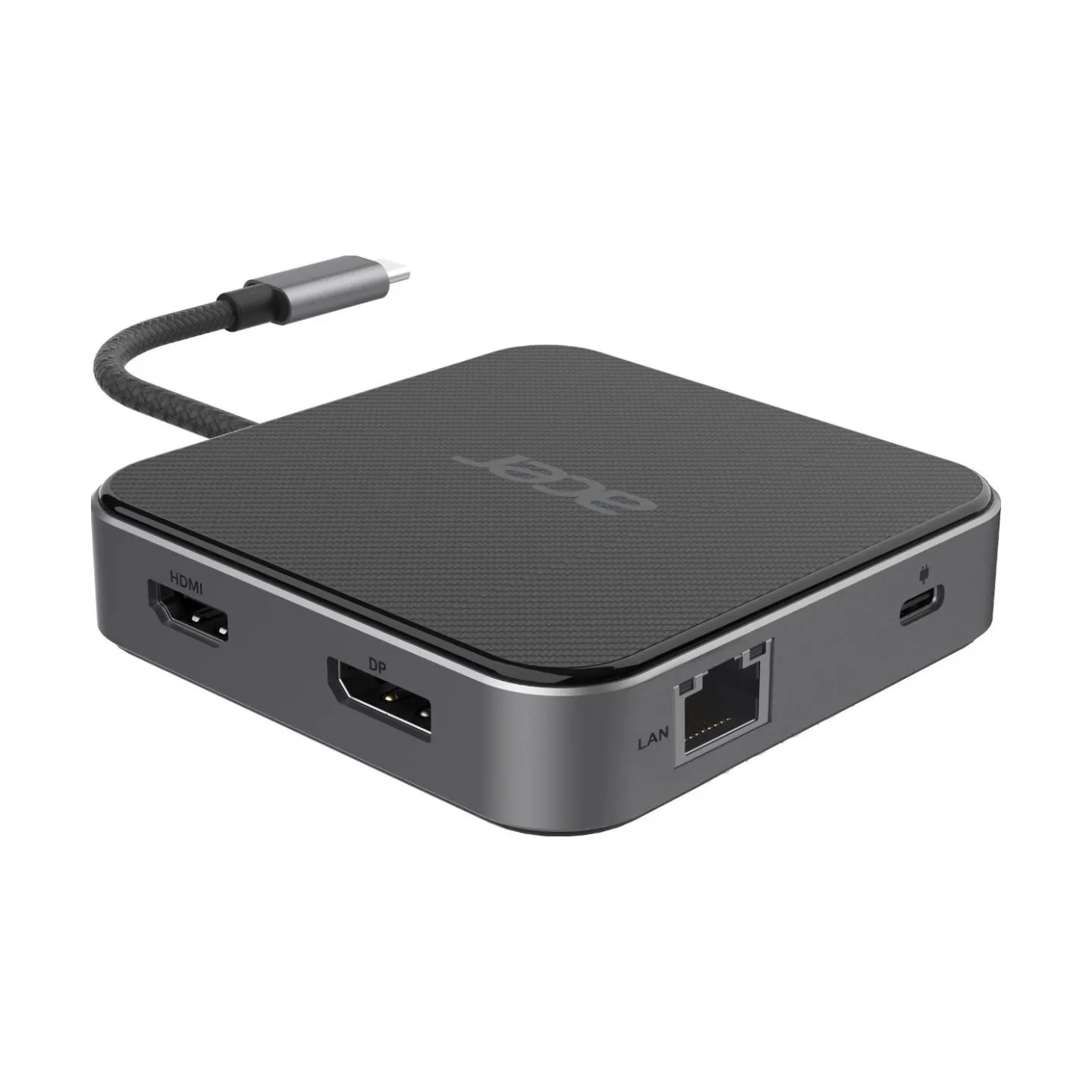 Acer 7-in-1 USB Type-C Dock | Ethernet LAN (RJ-45) ports 1 | DisplayPorts quantity 1 | HDMI ports quantity 1