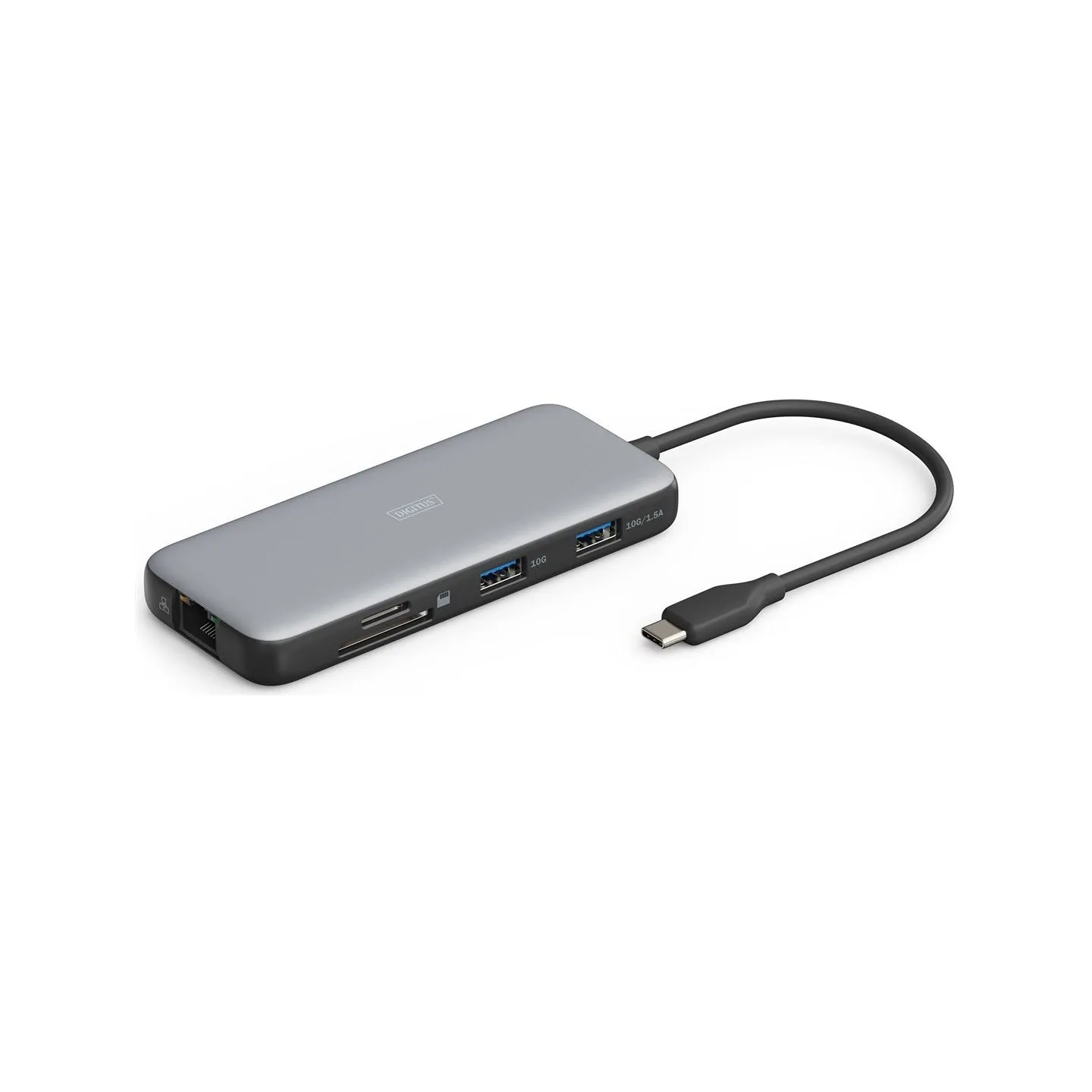 Digitus USB-C docking station, 7-port | DA-70914 | Ethernet LAN (RJ-45) ports 1 | HDMI ports quantity 1
