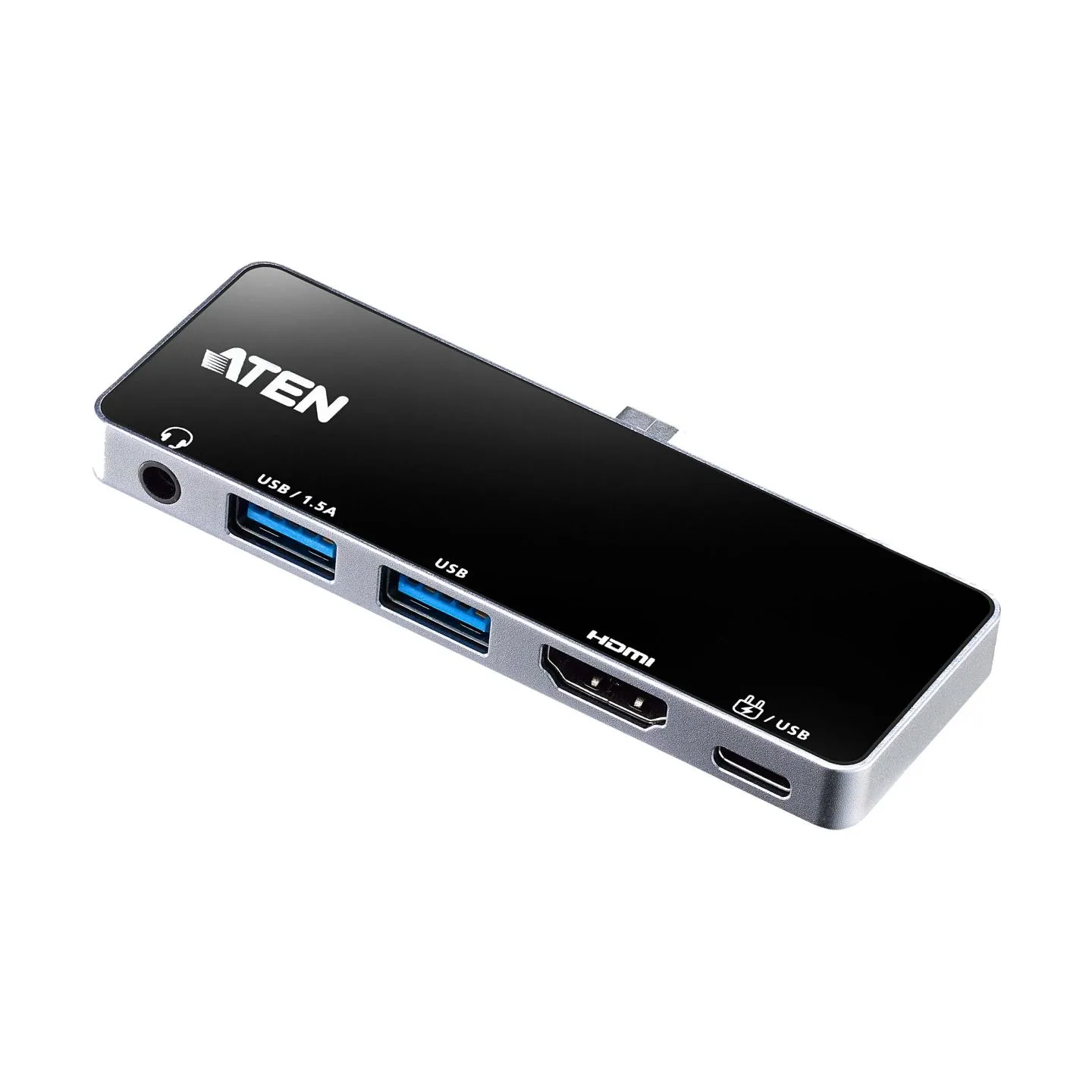 Aten UH3238 USB-C Travel Dock with Power Pass-Through | Aten | USB-C Travel Dock with Power Pass-Through | UH3238-AT | Dock