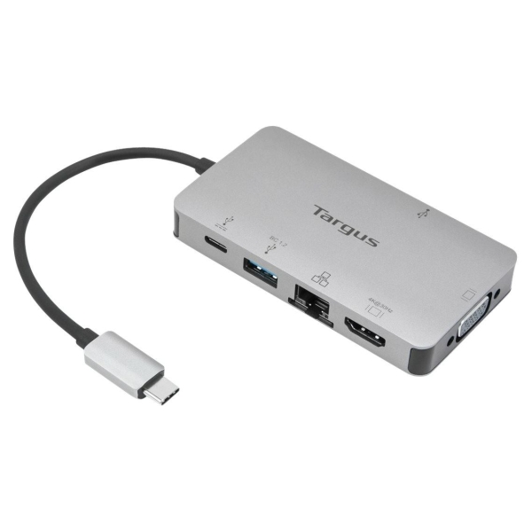 Targus | USB-C DP Alt Mode Single Video 4K HDMI/VGA Docking Station with 100W PD Pass-Thru | DOCK419EUZ | VGA (D-Sub) ports quan