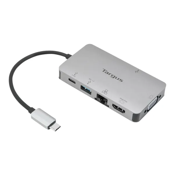 Targus USB-C SINGLE VIDEO 4K HDMI/VGA DOCK W\ 100W POWER PASS