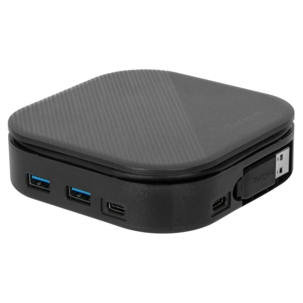Targus | Universal DisplayLink USB-C Dual Monitor Travel Docking Station, 80W | HDMI ports quantity 2 | Ethernet LAN