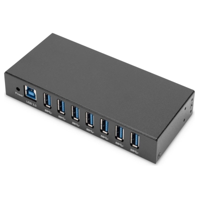 Digitus | USB 3.0 Hub 7-Port, Industrial Line | DA-70258-1