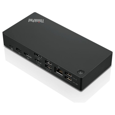 Lenovo | ThinkPad Universal USB-C Dock - EU | Docking station | Ethernet LAN (RJ-45) ports 1 | VGA (D-Sub) ports quantity 1 | Di
