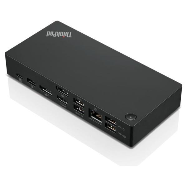 Lenovo | ThinkPad Universal USB-C Dock - EU | Docking station | Ethernet LAN (RJ-45) ports 1 | VGA (D-Sub) ports quantity 1 | Di