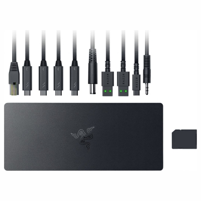 Razer Desktop RGB Dock for Multiple Devices and Displays | Thunderbolt 5 Dock