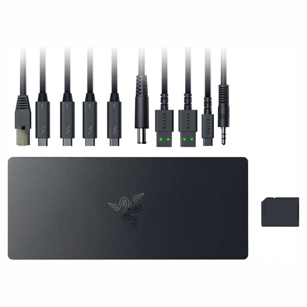 Razer Desktop RGB Dock for Multiple Devices and Displays | Thunderbolt 5 Dock