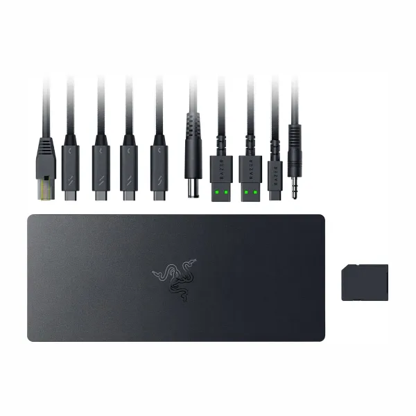 Razer Desktop RGB Dock for Multiple Devices and Displays | Thunderbolt 5 Dock