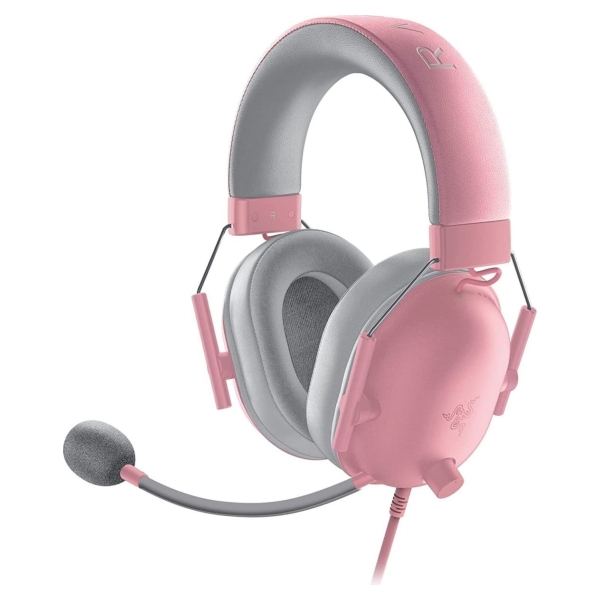 Razer Gaming Headset | BlackShark V2 X (PlayStation Licensed) | Wired | Over-Ear | Microphone | Quartz | Noise canceling