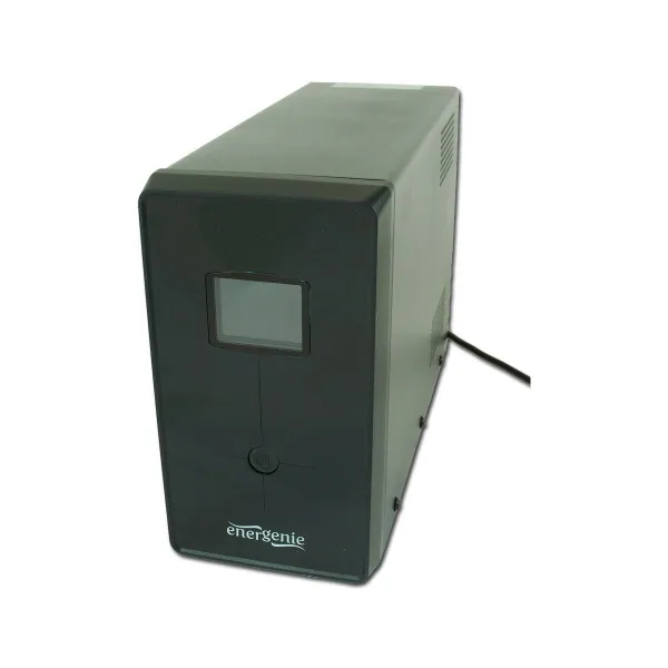 Energenie | UPS with USB and LCD display, Black | 1200 VA