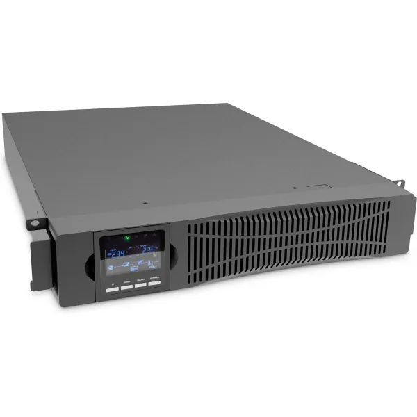 Digitus OnLine UPS, rack/tower, 1500VA, 1500W, LCD, 8 x C13, 1 x C19, RS-232, USB, RJ45, SNMP card (optional), relay card (optio