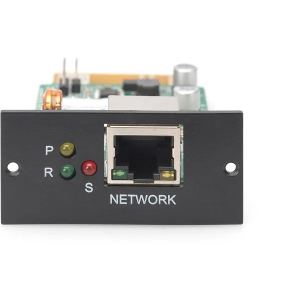 Digitus | SNMP and WEB card for DIGITUS OnLine UPS rack mount units | DN-170100-1