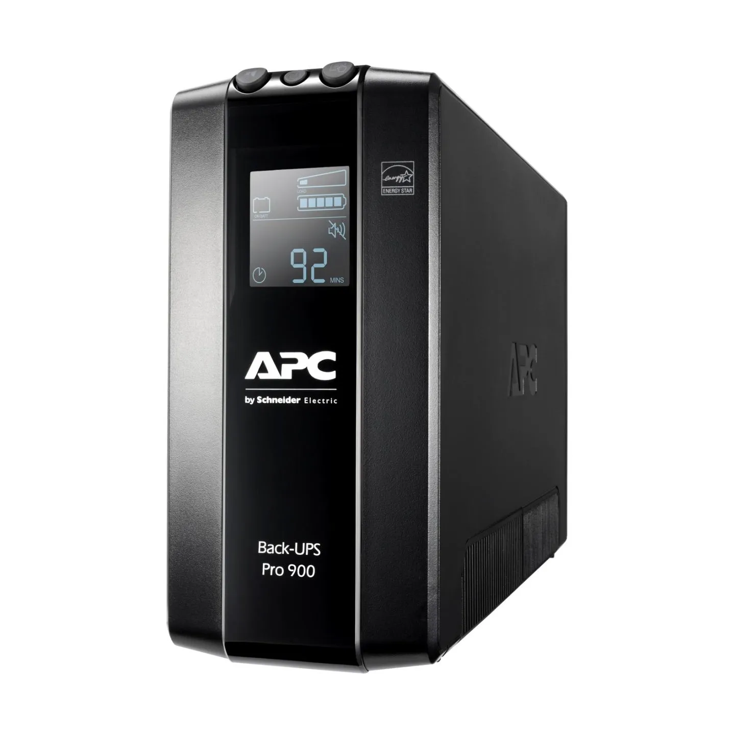 Schneider Electric APC Back-UPS Pro, Tower, 6x IEC C13 outlets, AVR, LCD, user-replaceable battery | BR900MI | 900 VA | 540 W | 
