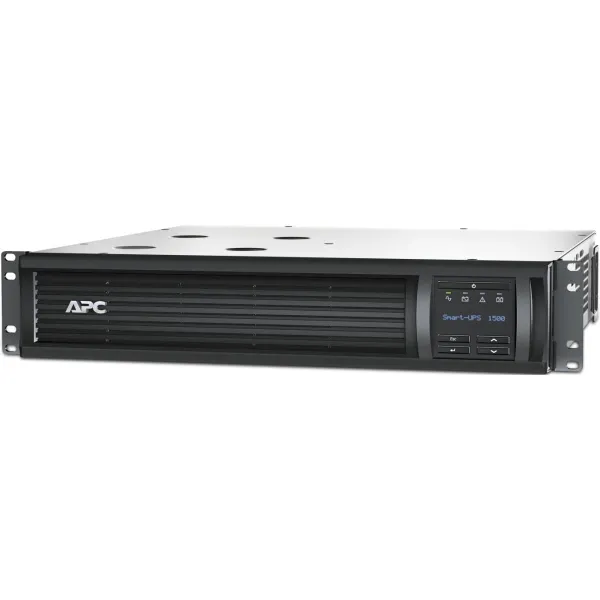 Schneider Electric APC Smart-UPS, Rackmount 2U, 230V, 4x IEC C13 sockets, Network card, AVR, LCD | SMT1500RMI2UNC | 1500 VA | 10