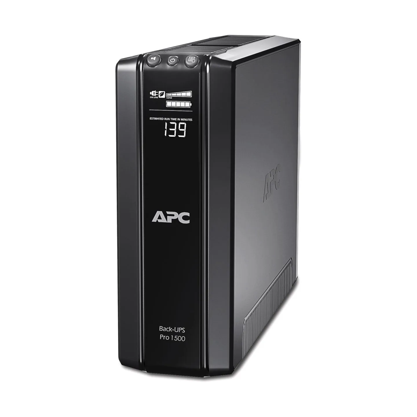 Schneider Electric APC Back-UPS Pro, Tower, 10x IEC C13 outlets, AVR, LCD, user-replaceable battery | BR1500GI | 1500 VA | 865 W