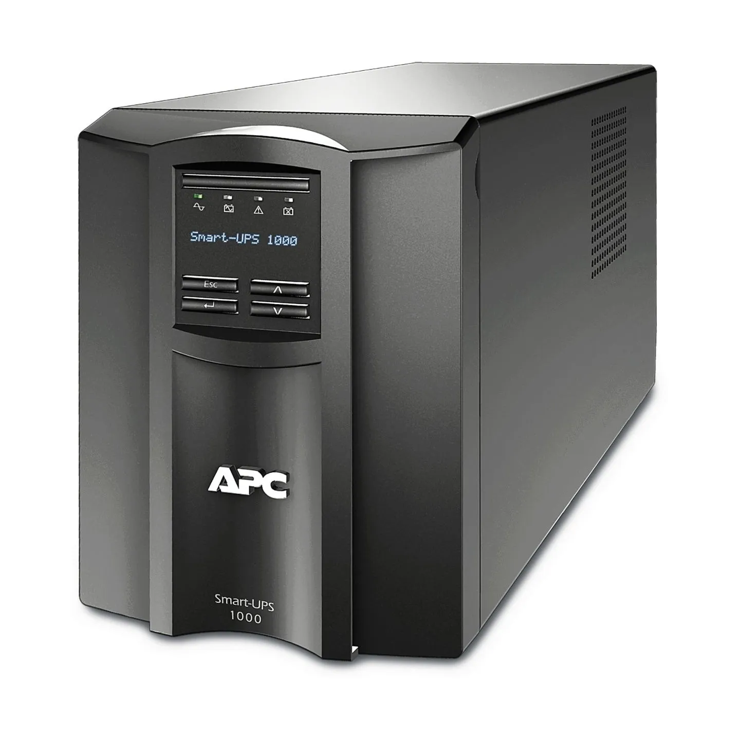 Schneider Electric APC Smart-UPS, Tower, 8x IEC C13 outlets, SmartConnect Port+SmartSlot, AVR, LCD | SMT1000IC | 1000 VA | 700 W