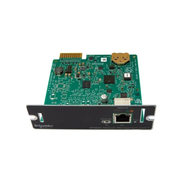 Schneider Electric Device monitoring and control, network management cards, NMC3, secure remote UPS monitoring and control | AP9