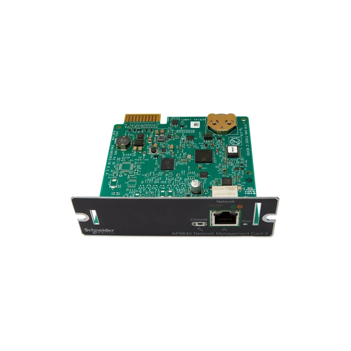 Schneider Electric Device monitoring and control, network management cards, NMC3, secure remote UPS monitoring and control | AP9