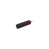 Lanberg Cable Power Strip, 3X French Outlets with Switch, Quality-Grade Copper, 3 m | PS1-03E-0300-BK