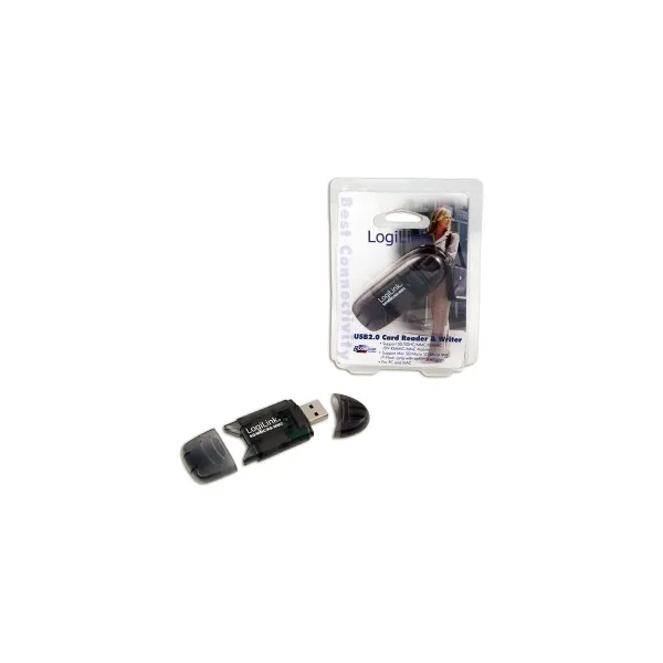 Logilink | Cardreader USB 2.0 Stick external for MMC, RS-MMC, SD and SD HC