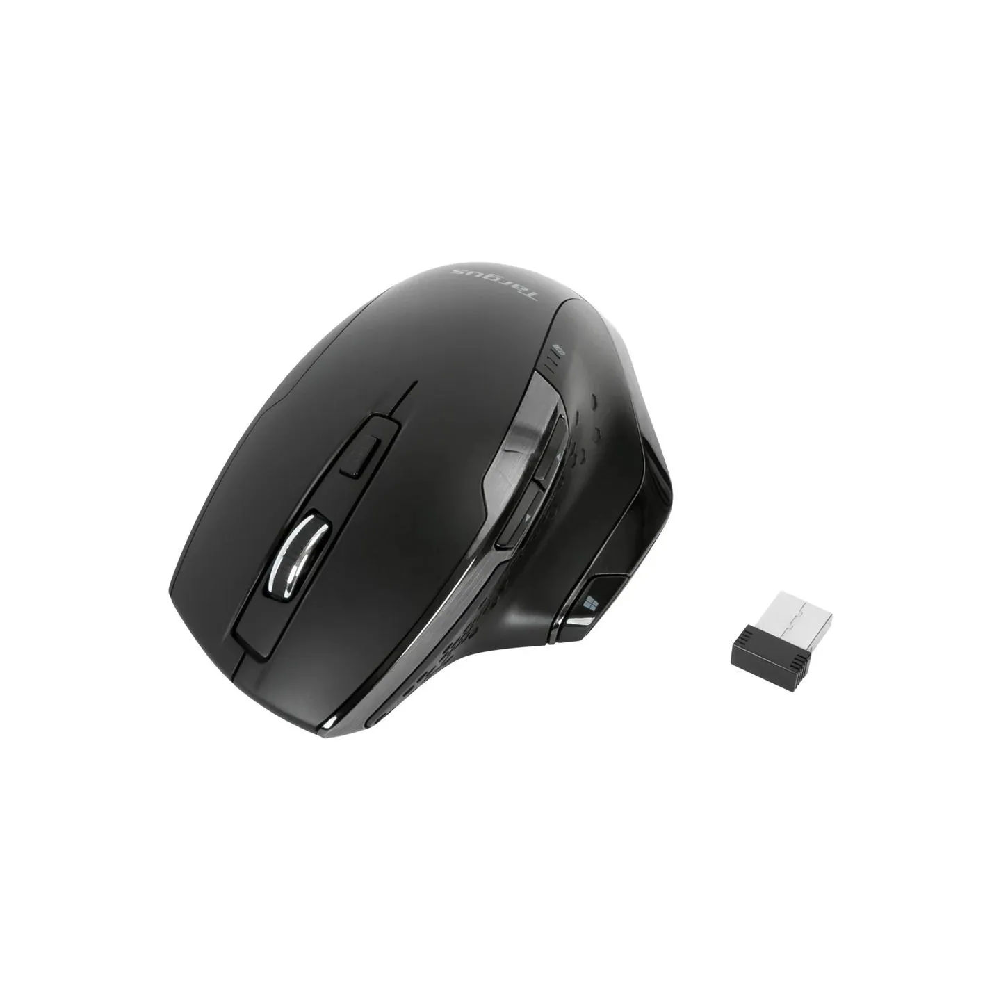 Targus | Antimicrobial Ergo Mouse | AMW584GL | Wireless | 2.4 Ghz | Black