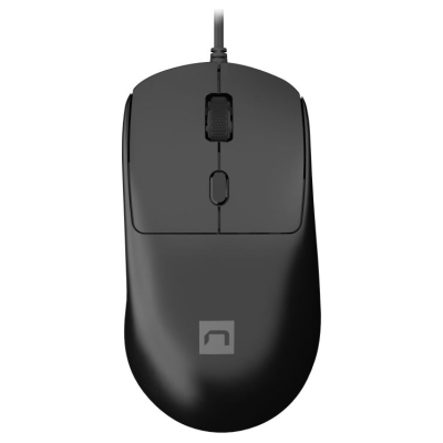 Natec Hawk 2  2400DPI, Wired, Laser, Black